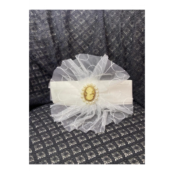 Bebek Bandana 0-24 Ay İşlemeli Tasarım