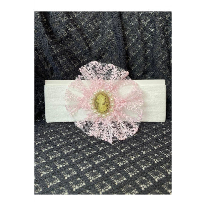 Bebek Bandana 0-24 Ay İşlemeli Tasarım