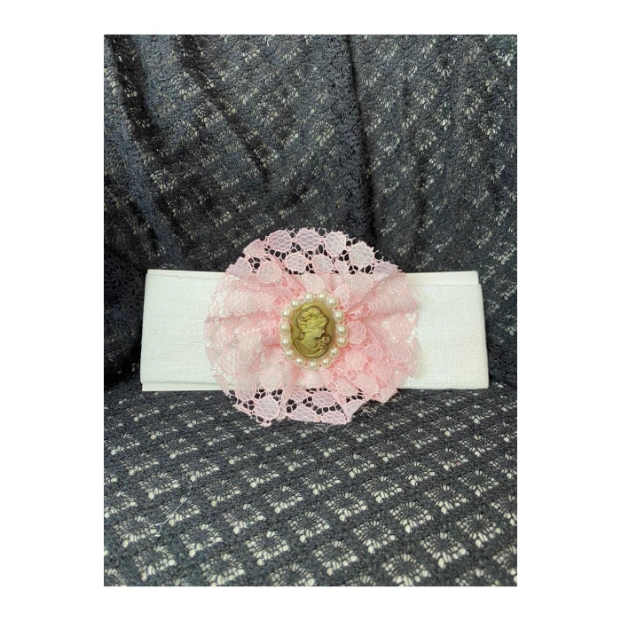 Bebek Bandana 0-24 Ay İşlemeli Tasarım