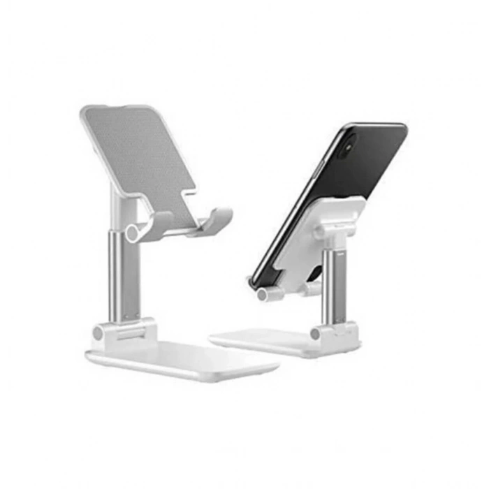 Masaüstü Telefon Standı Folding Desktop Phone Stand Beyaz