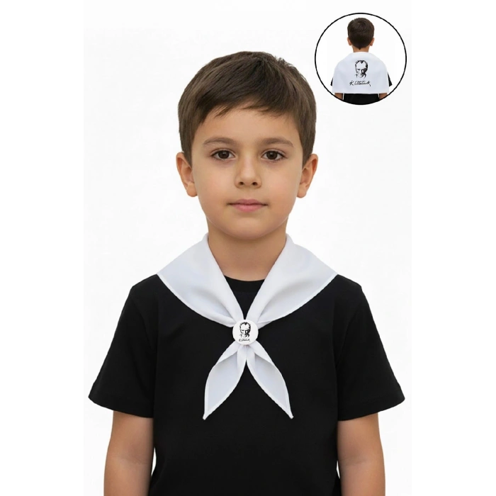 ATATÜRK Desenli Fular