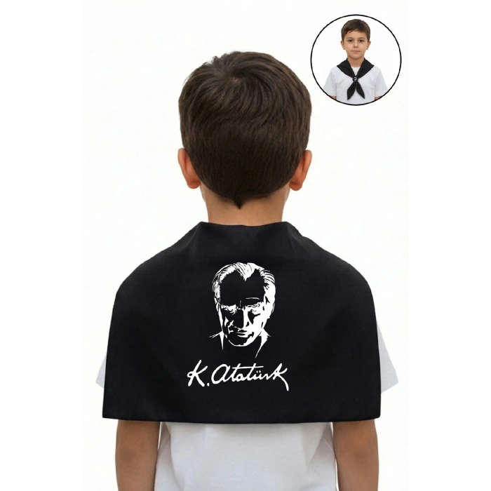 ATATÜRK Desenli Fular