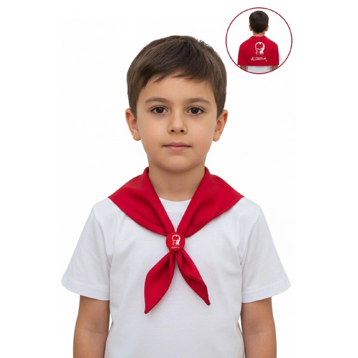 ATATÜRK Desenli Fular