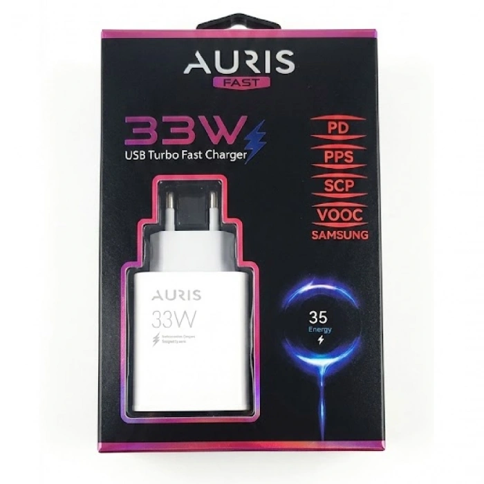 Auris CH33 USB Şarj Başlığı 33 W
