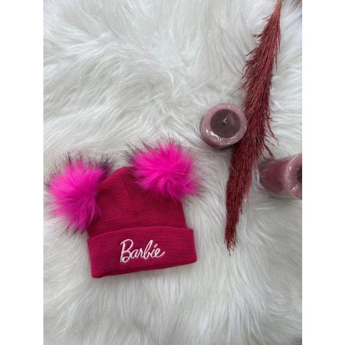 BARBİE ÇİFT PONPON BERE 2/8 YAŞ