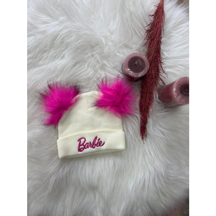 BARBİE ÇİFT PONPON BERE 2/8 YAŞ
