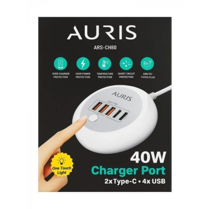 ÇOKLU USB PRİZLİ - CH80 40W