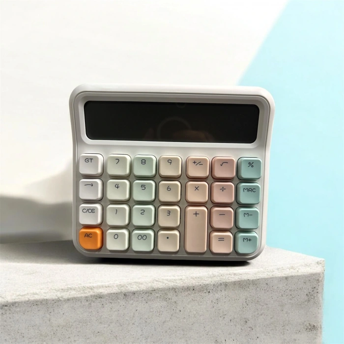 Daxi 12 Haneli Hesap Makinesi Renkli