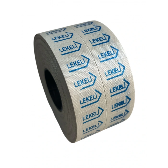 Yapışkanlı LEKELİ yazılı etiket ( 5000 ADET) 1 RULO