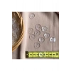 Şeffaf Düğme 28 Boy - 1.78 Cm 1000 Adet ( Nevresim Düğmesi )