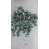 Taşlı Zümrüt Yeşil  Metalize Alttan Ayaklı Abiye Düğme 1 Cm 18 Boy 11mm  ( 20 ADET )