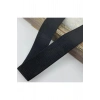 5cm Siyah Renk Dokuma Lastik-bel Paça Etek Yassı Lastik- Elastik Bant / 10m