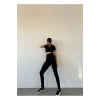 Kadın Fitilli Fermuarlı Taytlı Takım