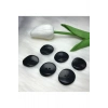 Siyah Oval Düğme 20mm-6 Adet