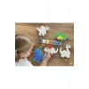 3D Çiftlik Hayvanları Boyama Seti ,Puzzle, Eva Baskı Süngeri. Çocuk Etkinlik, Montessori.