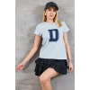 D Baskılı T-shirt