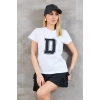D Baskılı T-shirt