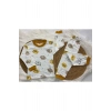 Erkek Çocuk Ayı Kafa Baskılı Pijama Takımı