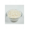 8 mm KREM RENK İNCİ BONCUK, 500 GR , PLASTİK İNCİ BONCUK