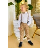 Caramela Erkek Çocuk Takım Elbise Papyonlu Ve Slopetli 4lü Set