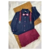 Erkek Çocuk Takım Elbise Papyonlu Ve Slopetli 4lü Set