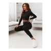 Tayt & Uzun Kollu Crop Takım
