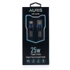 AURIS CB250 25W Type-C Kristal Hasır Kablo Siyah