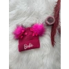 BARBİE FİYONKLU ÇİFT PONPON BERE 2/8 YAŞ
