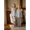 Çocuk  Çizgili Pijama Takımı