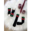 KIZ ÇOCUK MEYVELİ DİZALTI ÇORAP 3LÜ 1/5 YAŞ