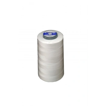 Dikiş Ipliği 120 No Bobin Beyaz %100 Yerli 5000 Mt. (3 Adet) 9999