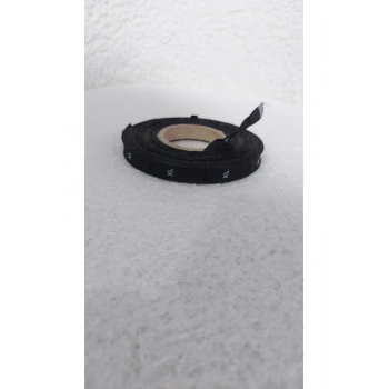 Siyah Beden Etiketi XL / Tırnak Etiketi ( 1 Rulo )