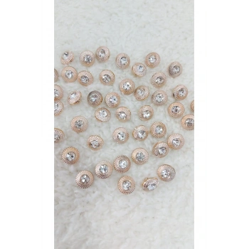 METALİZE TAŞLI DÜĞME 12mm 10 ADET (1411)