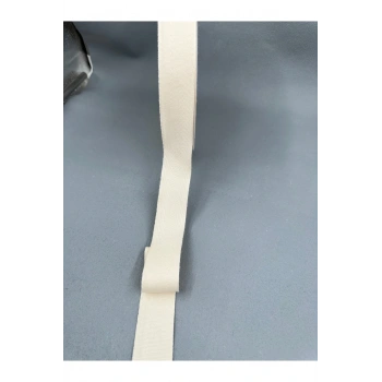 3 cm balıksırtı şerit-5 metre-ham/ekru