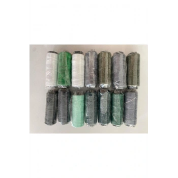 DİKİŞ İPİ 1 KUTU 14 ADET - 250MT- KARIŞIK RENKLER