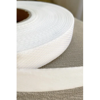 Tela Çift Taraflı Yapışkan - Amerikan Tela - Etek Paça Telası (KAĞITLI) 1,5cm 10mt 1 Adet