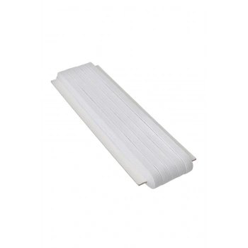 Yassı Lastik 1cm Bel Paça Lastiği Beyaz-10MT