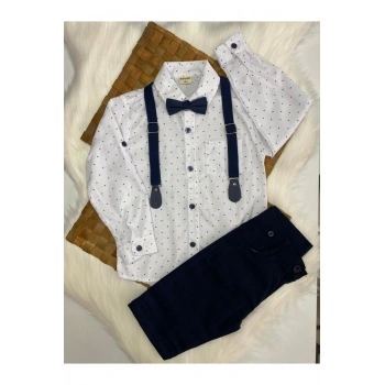 ERKEK ÇOCUK PAPYONLU 4 LÜ TAKIM