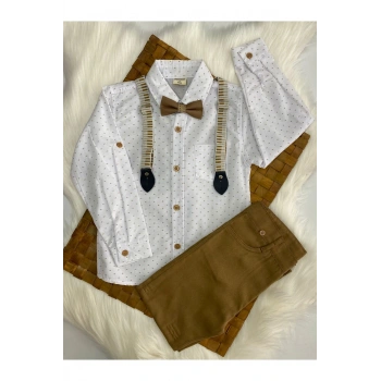 ERKEK ÇOCUK PAPYONLU 4 LÜ TAKIM