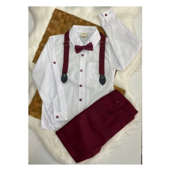 ERKEK ÇOCUK BORDO PAPYONLU TAKIM