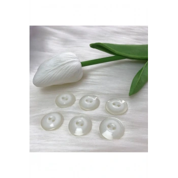 Yuvarlak Model Düğme (28boy) 18 mm-10 Adet