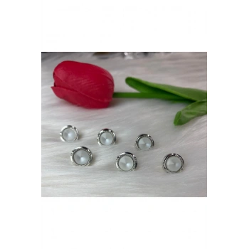 Yuvarlak Model Düğme (18boy) 11mm-10 Adet