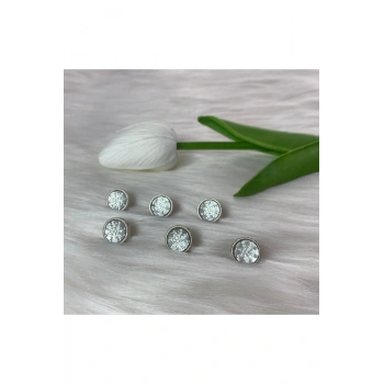 Işıltılı Düğme (20boy) 13mm-10 Adet