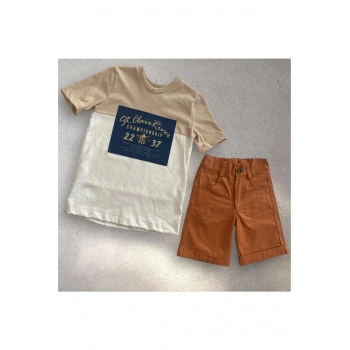 Erkek Çocuk Şortlu Yazlık Takım
