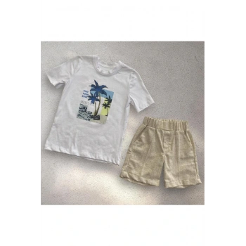 Erkek Çocuk Şortlu Yazlık Takım