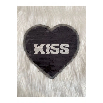 Ütü İle Yapışan Renk Değiştiren Payetli Arma, Yama, Aplike