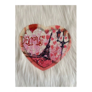 Ütü İle Yapışan Renk Değiştiren Payetli Arma, Yama, Aplike