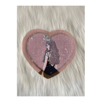 Ütü İle Yapışan Renk Değiştiren Payetli Arma, Yama, Aplike