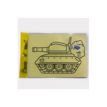 Kum Boyama Tank Resimli