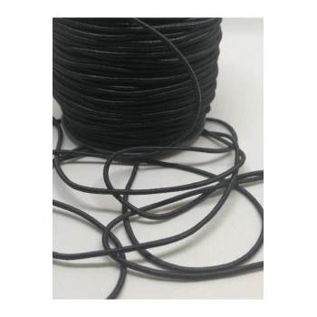 1,5 Mm Lastik Ip Siyah Renk 20 Metre